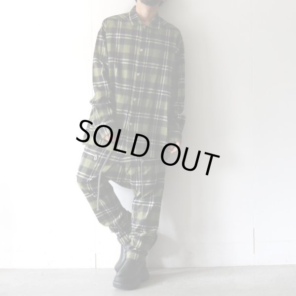 A.F ARTEFACT / オーバーサイズシャツ（Oversized Check Shirt / ag