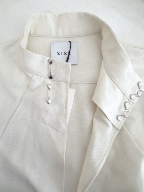 Sis(シセ) / マオカラーロングシャツ(Mao-Collar Long Shirt) の通販