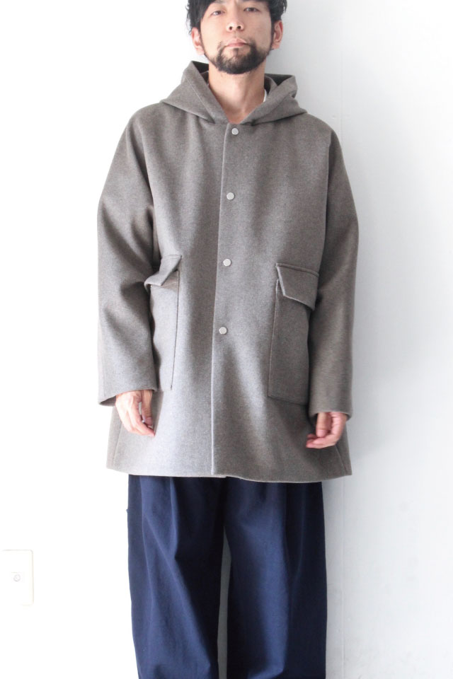 【値下げ】アンデコレイテッド　Wool Melton Coat