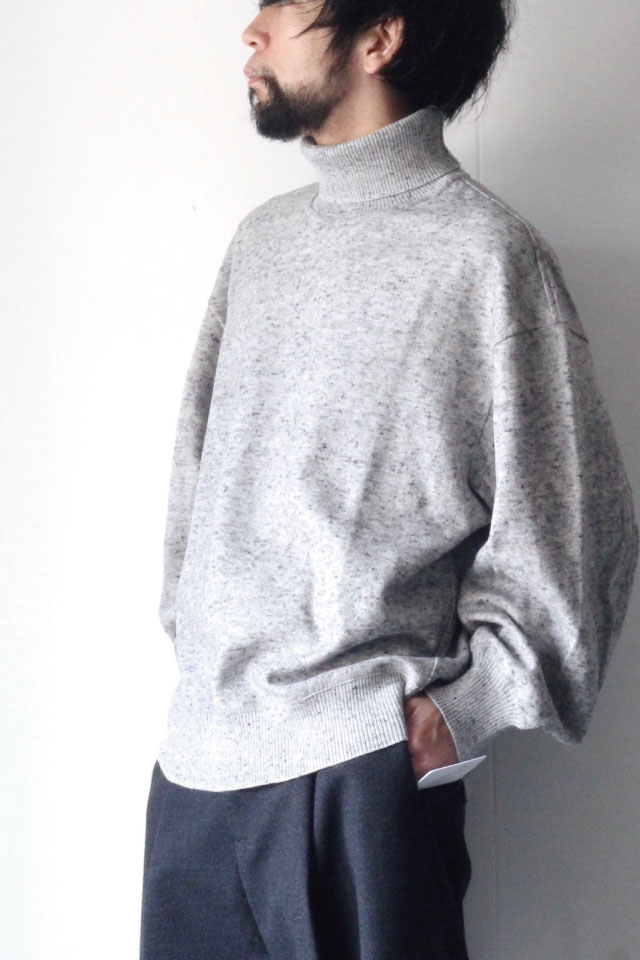 ETHOSENS(エトセンス) / WOOL TURTLENECK PULLOVER / E218-102（ウール