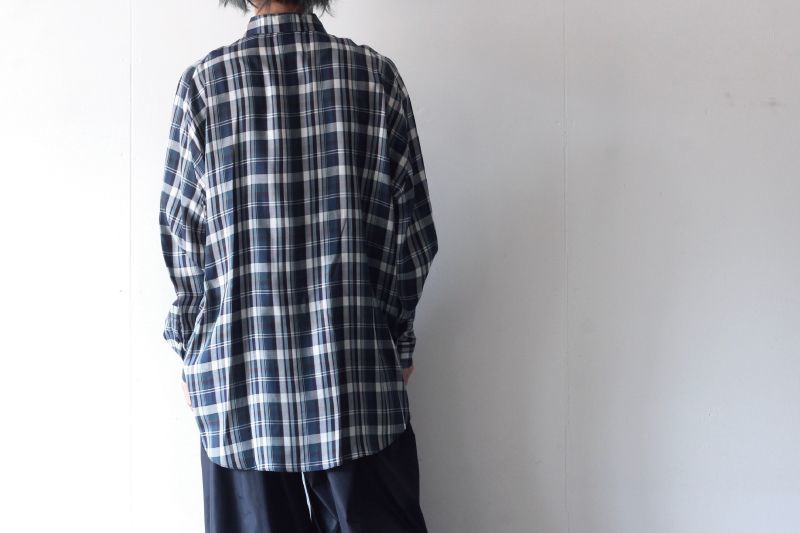 SISE(シセ) / バルーンチェックシャツ:BALLOON CHECK SHIRT[20SS-SZ-SH ...