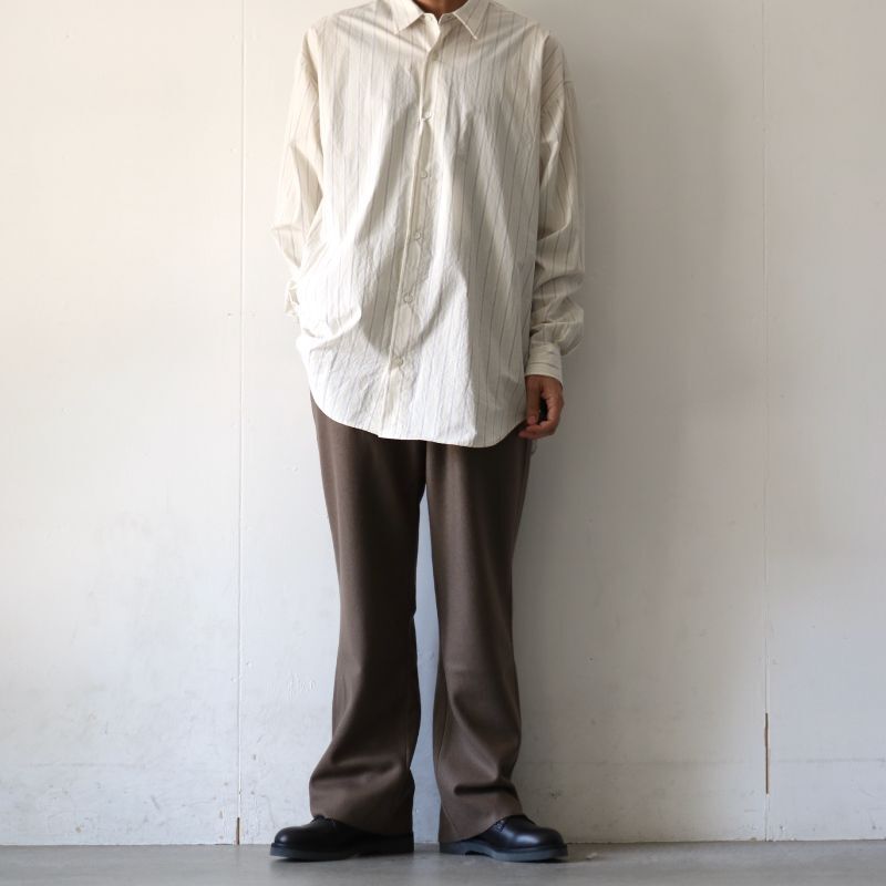 UNDECORATED(アンデコレイテッド)ニットパンツ(S140 WOOL KNIT PANTS