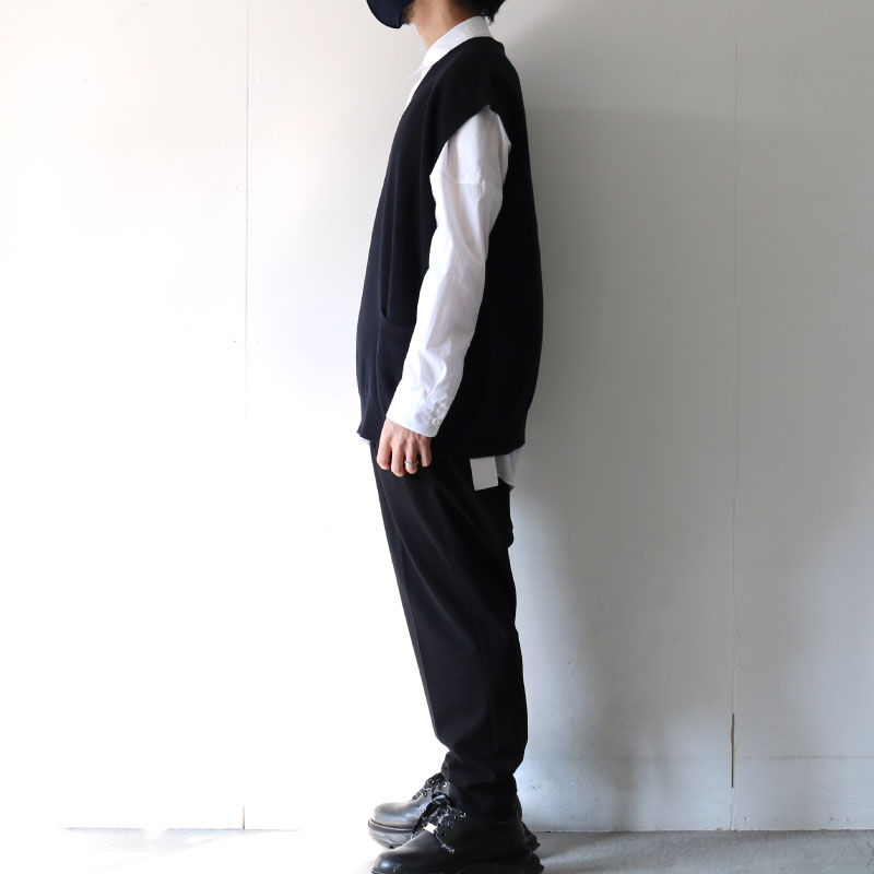 STUDIO NICHOLSON(スタジオニコルソン) / 12GG MERINO KNIT VEST