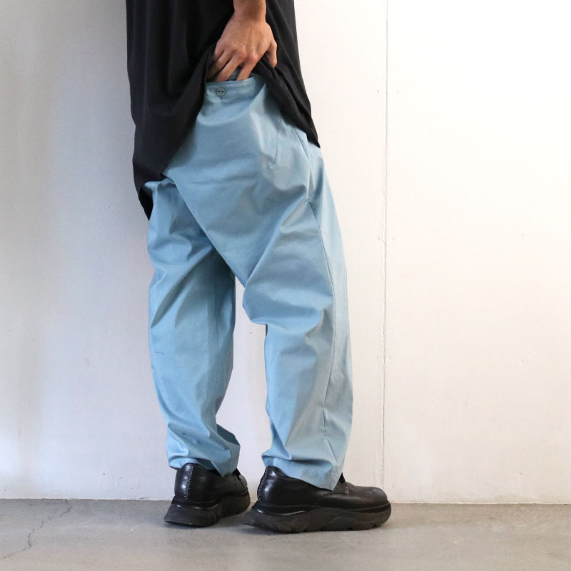 yoshio kubo(ヨシオクボ) / タックパンツ(WEATHER PANT[YKS23405]）の